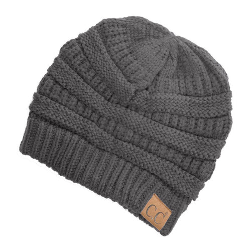 Grey C.C Beanie