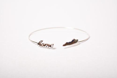 Home Cuff Silver