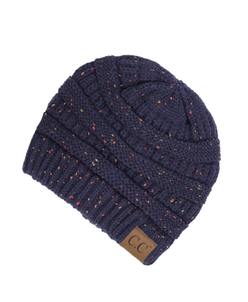 Heather Navy CC Beanie