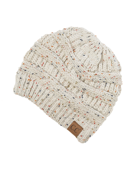 Heather Oatmeal CC Beanie