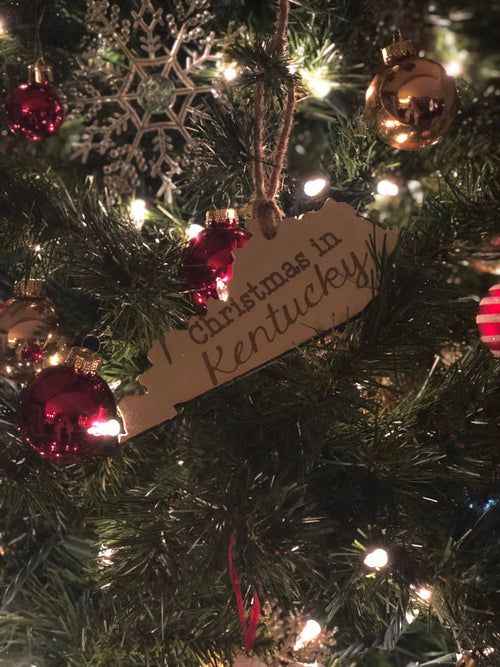 Christmas in Kentucky Ornament