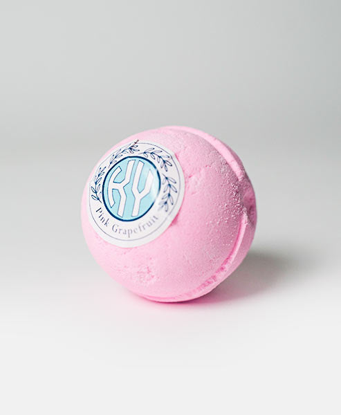Pink Grapefruit Bath Bomb