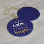 All is Calm Ceramic Ornament