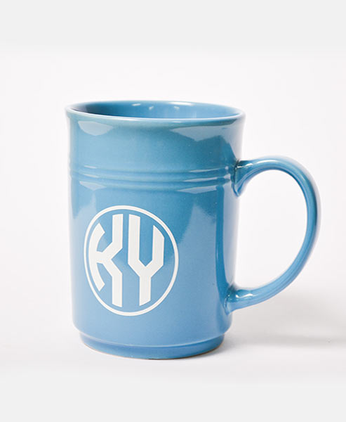 Monogram Mug Blue