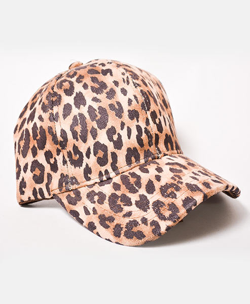 Cheetah Print Hat