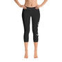 Kentucky Script Black Capri Leggings