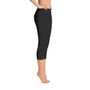 Kentucky Script Black Capri Leggings