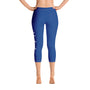 Kentucky Script Blue Capri Leggings