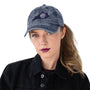 State Monogram Vintage Cap (Navy)