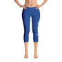 Kentucky Script Blue Capri Leggings