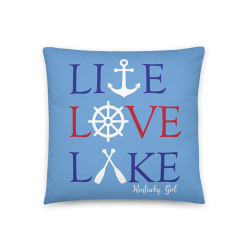 Live Love Lake Pillow