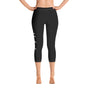Kentucky Script Black Capri Leggings