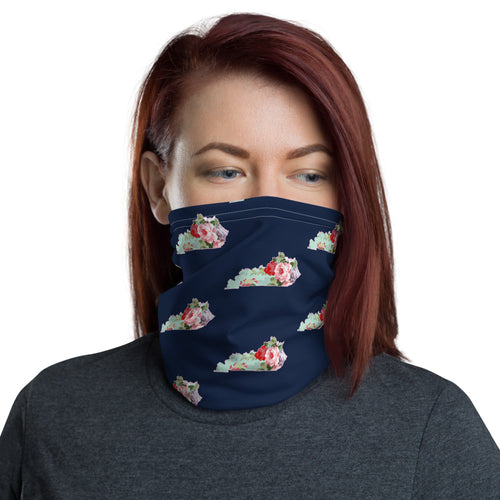Floral Kentucky Neck Gaiter & Mask