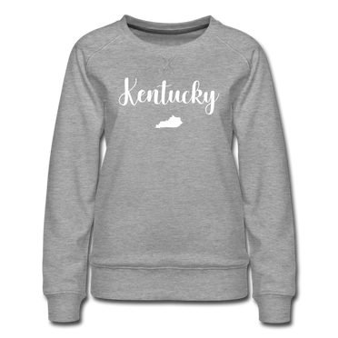 Kentucky Script Premium Sweatshirt - heather gray