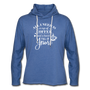 Coffee & Jesus Lightweight Hoodie - heather Blue