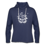 Livin' on a Prayer Lightweight Hoodie - heather navy