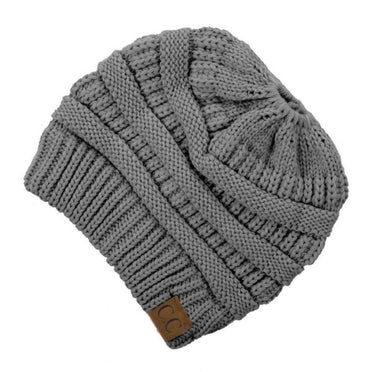 Grey C.C Beanie