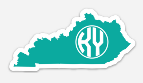 Teal State Decal