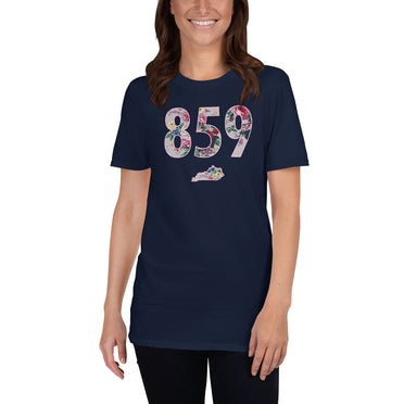 859 Floral SS Tee