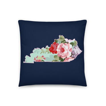 Roses and Mint Pillow