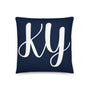 KY Navy Pillow
