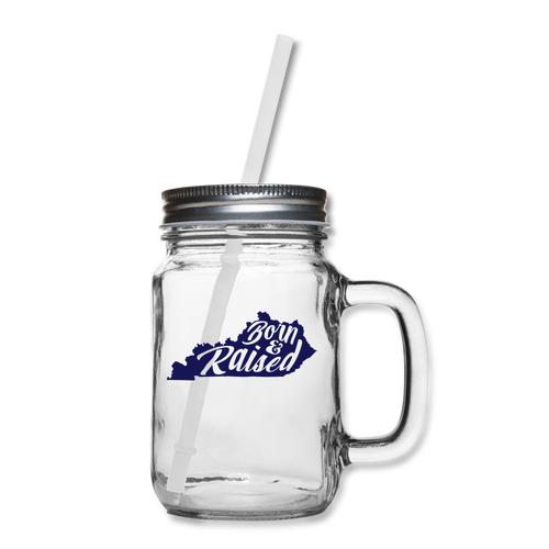 Born & Raised Mason Jar - clear