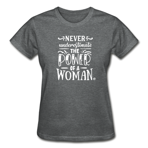 Power of a Woman SS Tee - deep heather