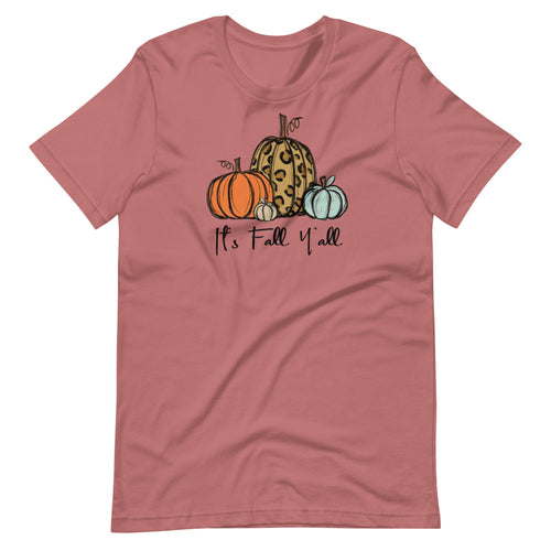 Fall Y'all Pumpkins SS Tee