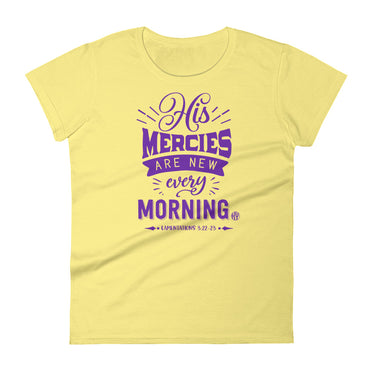 His Mercies Are New SS Tee